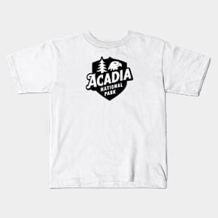 Acadia National Park Kids T-Shirt